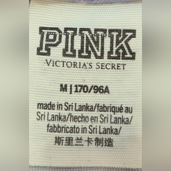 PINK Victoria's Secret Tie Dye Long Sleeved Pocket Tee - Picture 5 of 5